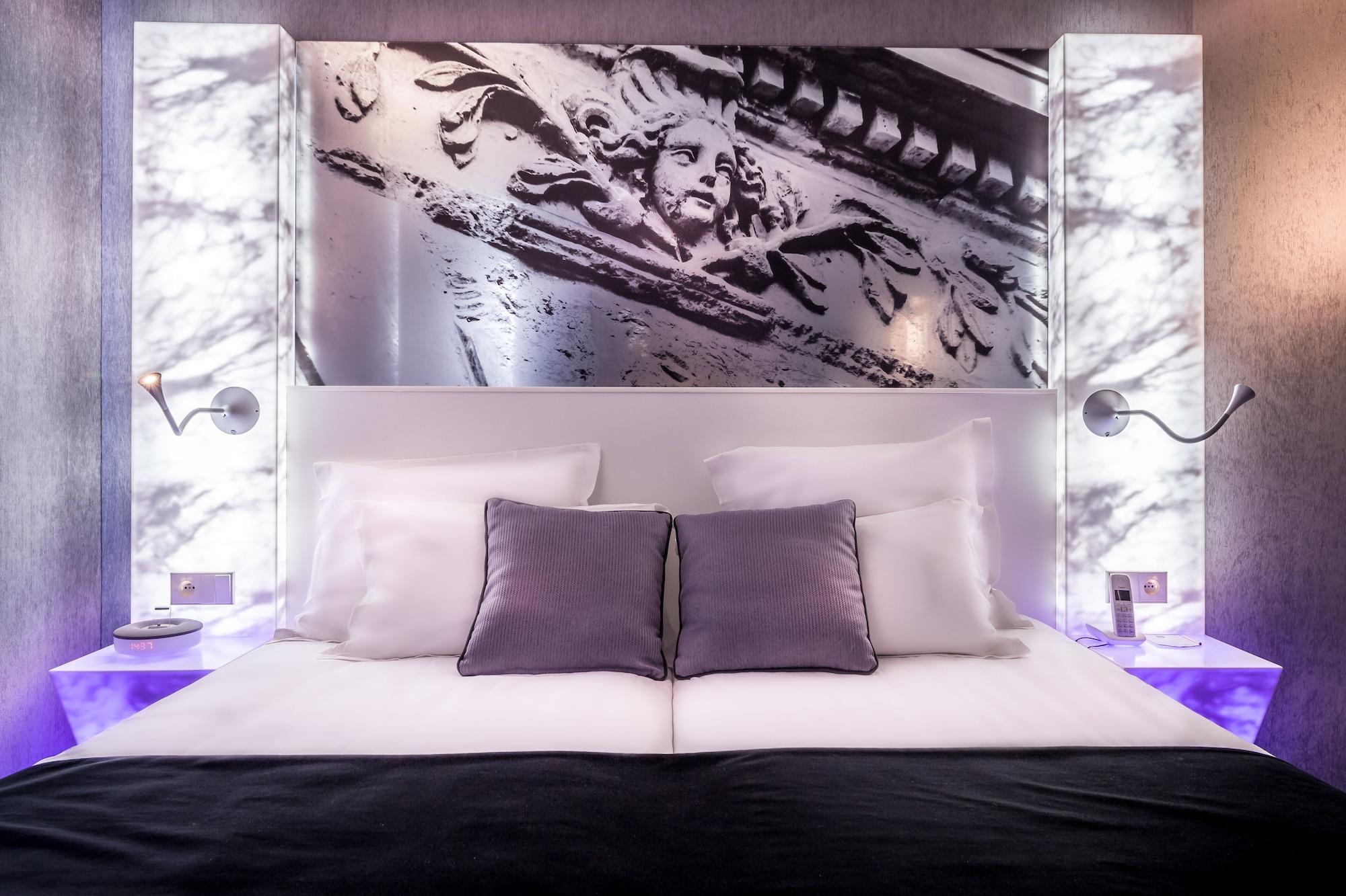 Hotel Marais Grands Boulevards Parijs Kamer foto